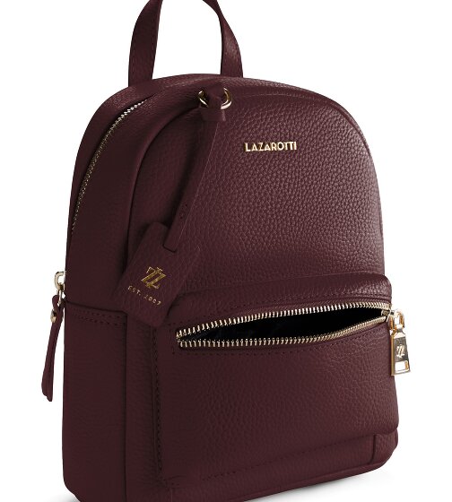 Lazarotti Bologna Leather City Rucksack Leder 27 cm