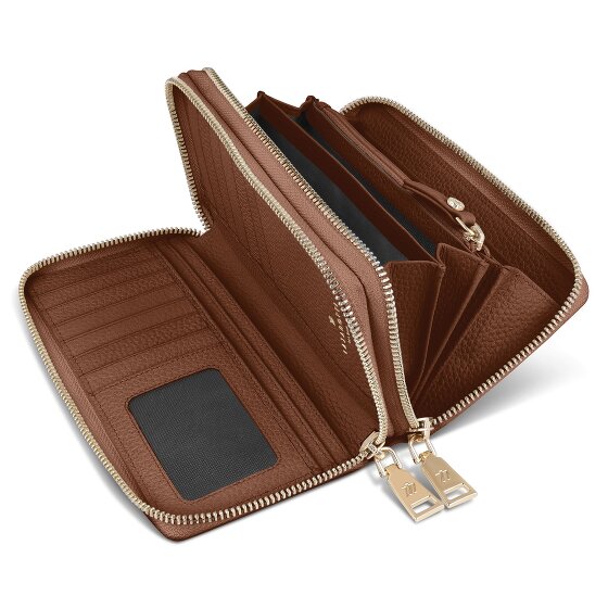 Lazarotti Bologna Leather Geldbörse RFID Schutz Leder 20 cm