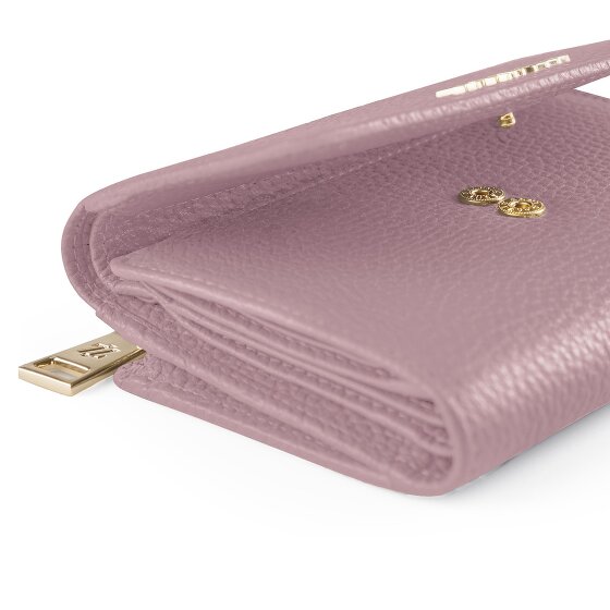 Lazarotti Bologna Leather XL Geldbörse mit Zip-Around Fach Leder 14 cm