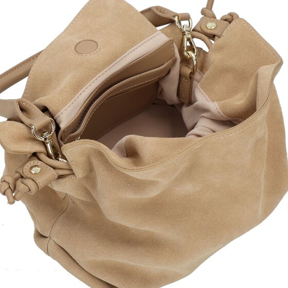 Hey Marly Cool Companion Suede Handtasche Leder 28 cm
