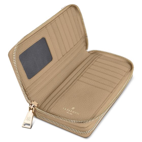 Lazarotti Bologna Leather Geldbörse RFID Schutz Leder 20 cm