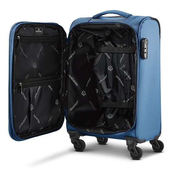 Smartbox Edition 04 4 Rollen Kabinentrolley 55 cm mit Dehnfalte