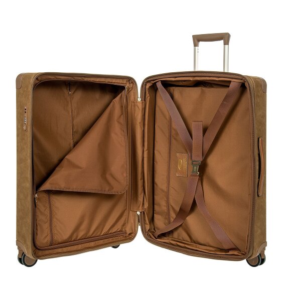 Bric's Life 4 Rollen Trolley L 78 cm mit Dehnfalte