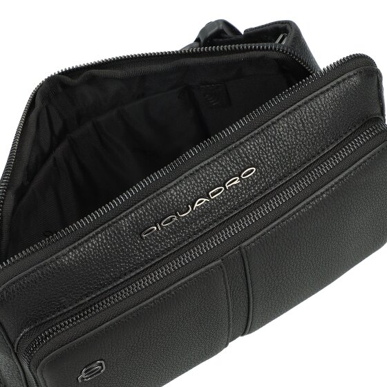 Piquadro Wollem Gürteltasche RFID Schutz Leder 27 cm