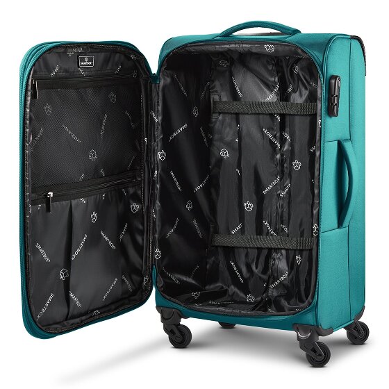 Smartbox Edition 04 4 Rollen Kofferset 3-teilig mit Dehnfalte