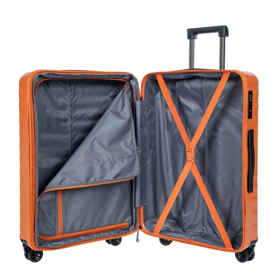Bric's Nausicaa 4 Rollen Trolley M 69.5 cm mit Dehnfalte