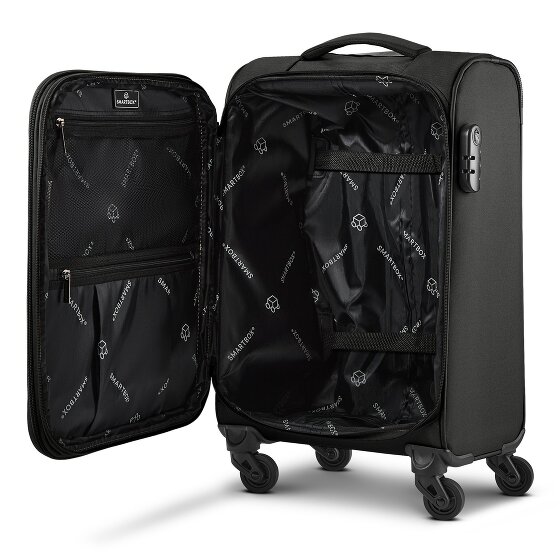 Smartbox Edition 04 4 Rollen Kabinentrolley 55 cm mit Dehnfalte