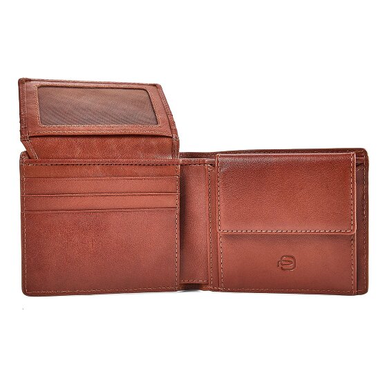 Piquadro Victor Geldbörse RFID Schutz Leder 11 cm