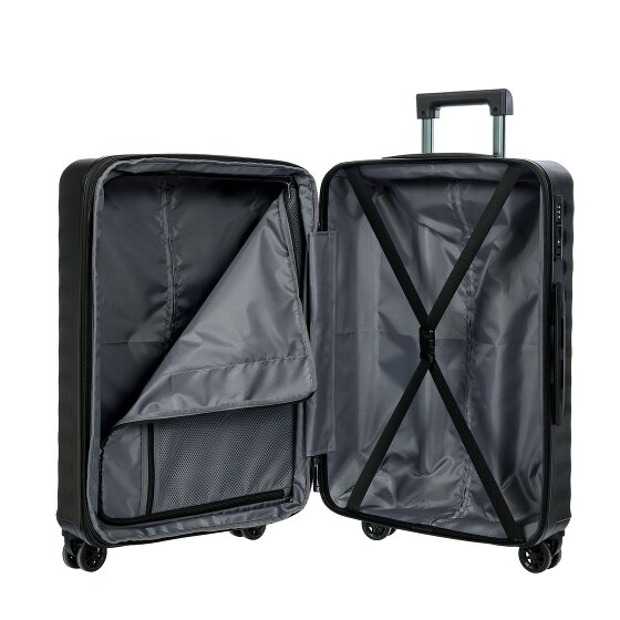 Bric's Nausicaa 4 Rollen Trolley M 69.5 cm mit Dehnfalte