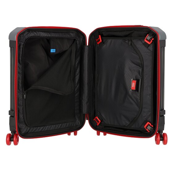 Piquadro Piquadro x Ducati 4 Rollen Kabinentrolley 55 cm Piquadro Piquadro x Ducati 4 Rollen Kabinentrolley 55 cm