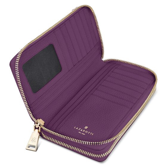 Lazarotti Bologna Leather Geldbörse RFID Schutz Leder 20 cm