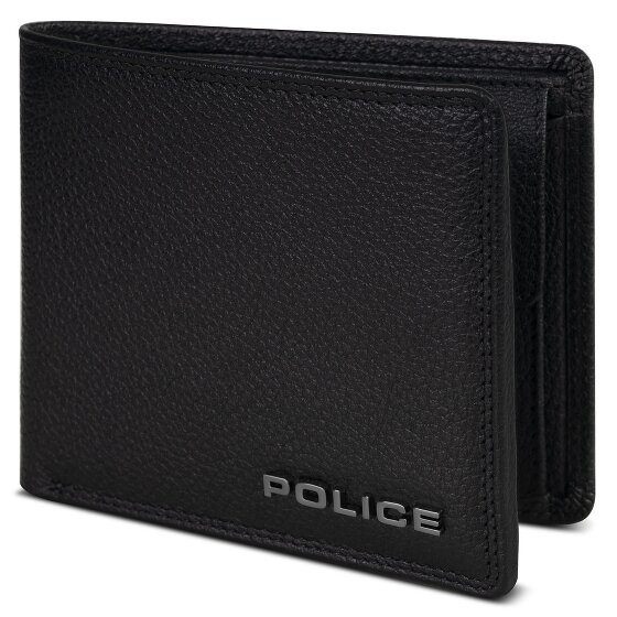 Police Geldbörse RFID Schutz Leder 11.5 cm