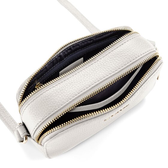 Lazarotti Bologna Leather Umhängetasche Leder Double-Zip 18 cm