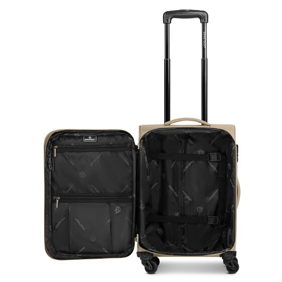 Smartbox Edition 04 4 Rollen Kabinentrolley 55 cm mit Dehnfalte
