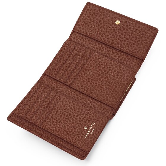 Lazarotti Bologna Leather XL Geldbörse mit Zip-Around Fach Leder 14 cm