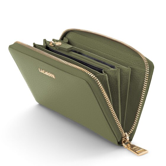 Lazarotti Bologna Leather XL Zip-Around Geldbörse Leder 19 cm