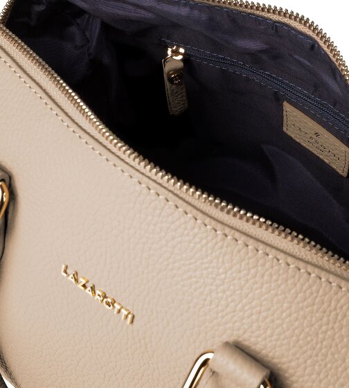 Lazarotti Bologna Leather Bowling-Bag Handtasche Crossbody Leder 26 cm