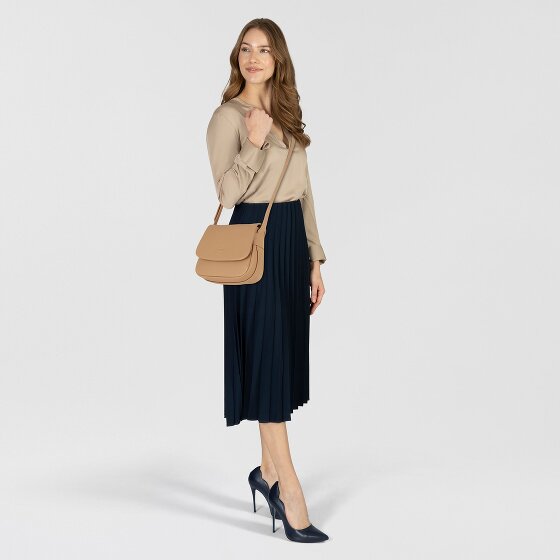 Lacoste City Court Umhängetasche Leder 22 cm