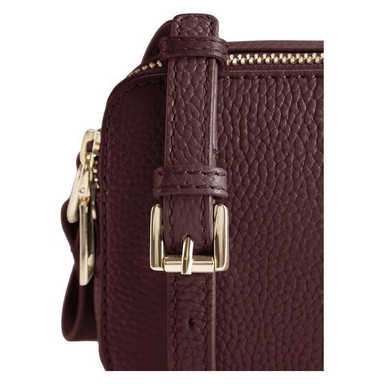Lazarotti Bologna Leather Umhängetasche Camera-Bag Leder Double-Zip 18 cm