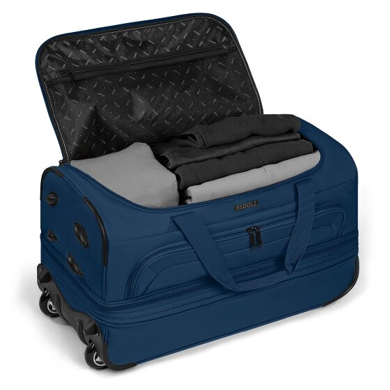 Redolz Duffle Essentials 2-Rollen Reisetasche 55 cm M mit Dehnfalte