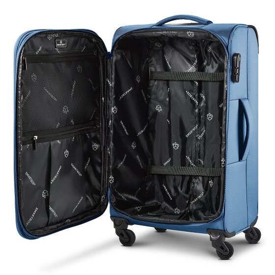 Smartbox Edition 04 4 Rollen Kofferset 3-teilig mit Dehnfalte