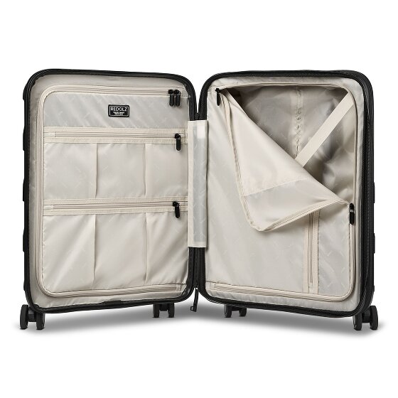 Redolz Pro PP 4 Rollen Kabinentrolley 55 cm mit Dehnfalte