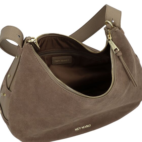 Hey Marly Lifetime Sister Suede Schultertasche M Leder 35.5 cm