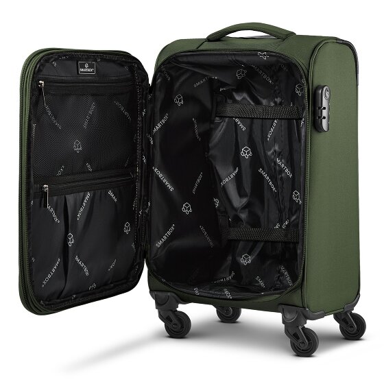 Smartbox Edition 04 4 Rollen Kabinentrolley 55 cm mit Dehnfalte