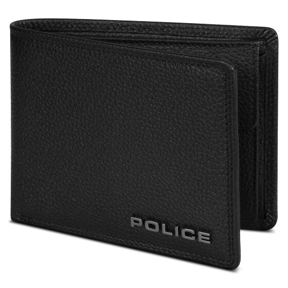 Police Geldbörse RFID Leder 12 cm ausklappbar