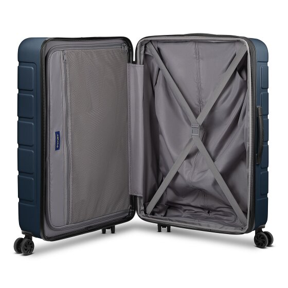Saxoline Miami 4 Rollen Trolley L 75 cm mit Dehnfalte