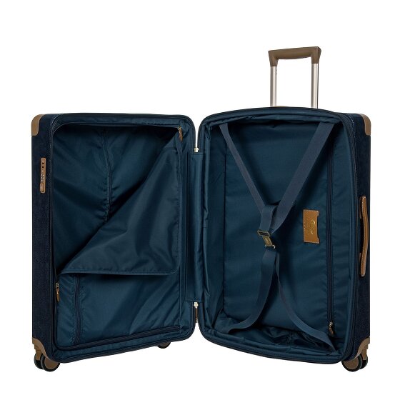 Bric's Life 4 Rollen Trolley L 78 cm mit Dehnfalte