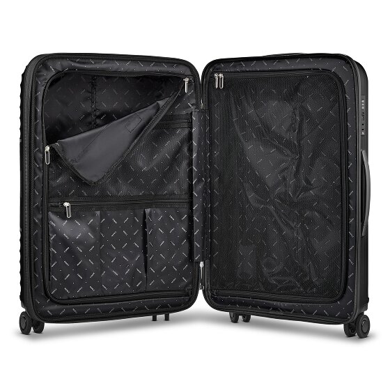Redolz Essentials 01 4 Rollen Kofferset 3-teilig mit Dehnfalte