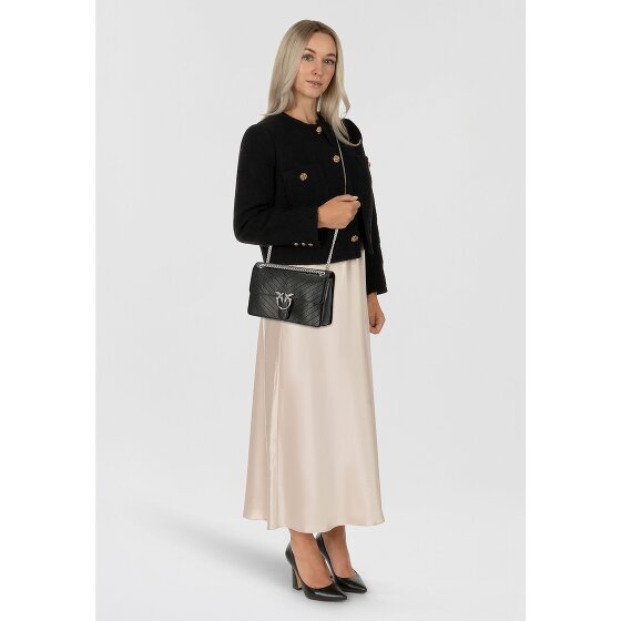 PINKO Love One Schultertasche Leder 26 cm