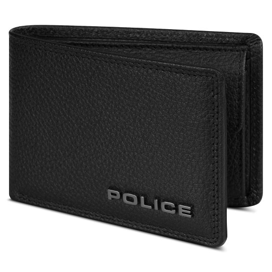 Police Geldbörse RFID Schutz Leder 10.5 cm