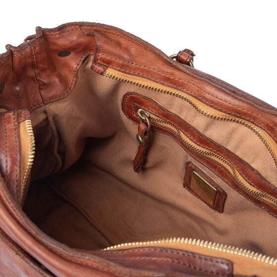 Campomaggi Mogano Handtasche Leder 33 cm