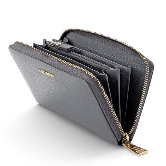 Lazarotti Bologna Leather XL Zip-Around Geldbörse Leder 19 cm