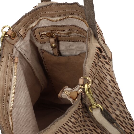 Campomaggi Mangrovia Schultertasche Leder 42 cm