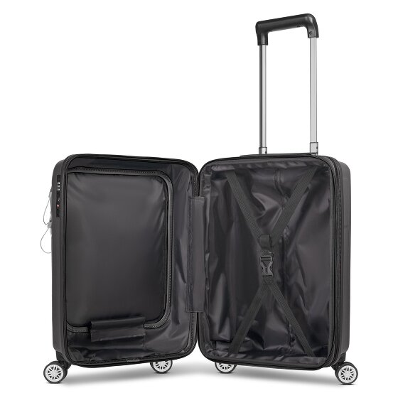 Bric's Cervia 2.0 4 Rollen Kabinentrolley S 55 cm Laptopfach mit Dehnfalte Bric's Cervia 2.0 4 Rollen Kabinentrolley S 55 cm Laptopfach mit Dehnfalte