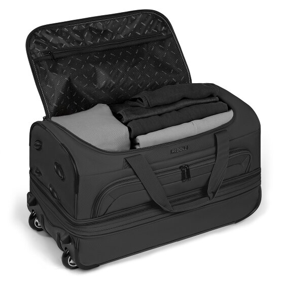 Redolz Duffle Essentials 2-Rollen Reisetasche 55 cm M mit Dehnfalte