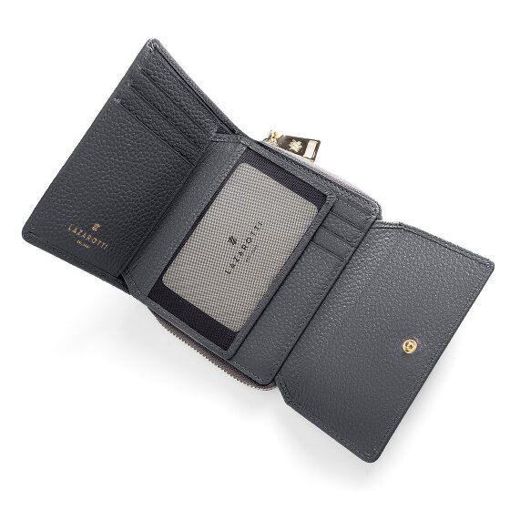 Lazarotti Bologna Leather Zip-Around Geldbörse Leder 12 cm