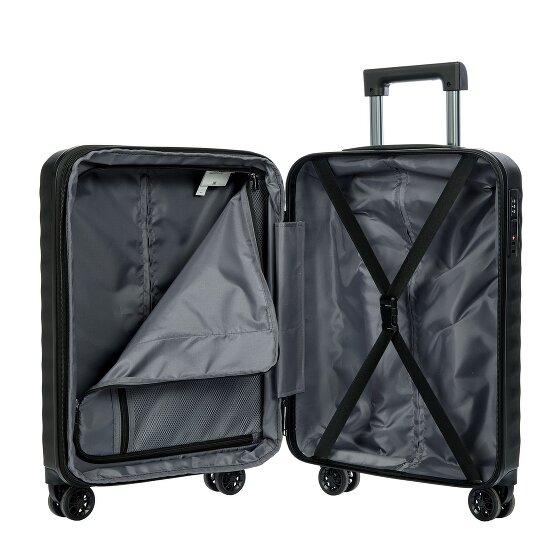 Bric's Nausicaa 4 Rollen Kabinentrolley 55 cm mit Dehnfalte