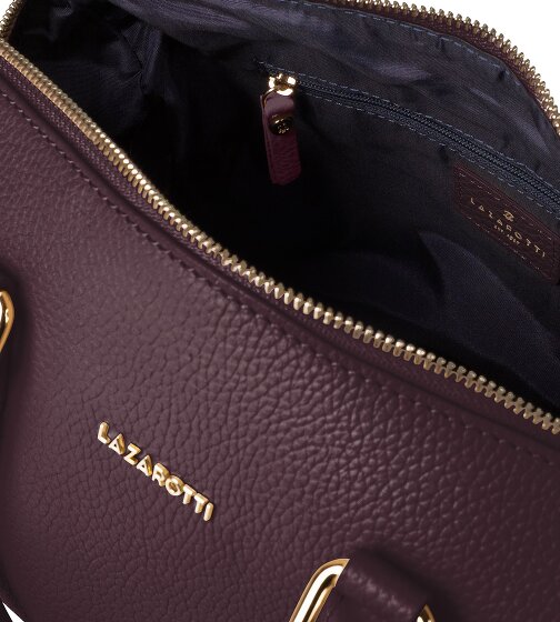 Lazarotti Bologna Leather Bowling-Bag Handtasche Leder 26 cm