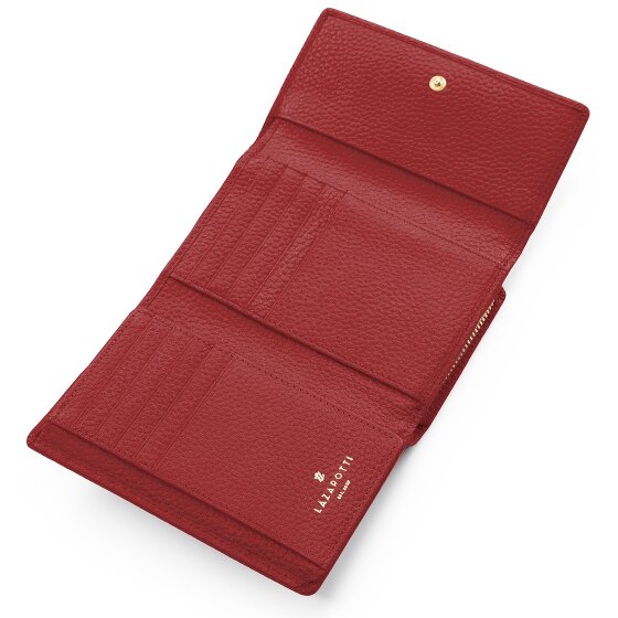 Lazarotti Bologna Leather XL Geldbörse mit Zip-Around Fach Leder 14 cm