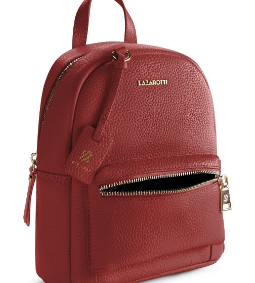 Lazarotti Bologna Leather City Rucksack Leder 27 cm