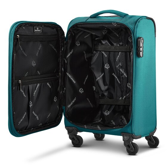 Smartbox Edition 04 4 Rollen Kabinentrolley 55 cm mit Dehnfalte