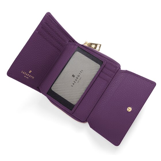 Lazarotti Bologna Leather Zip-Around Geldbörse Leder 12 cm