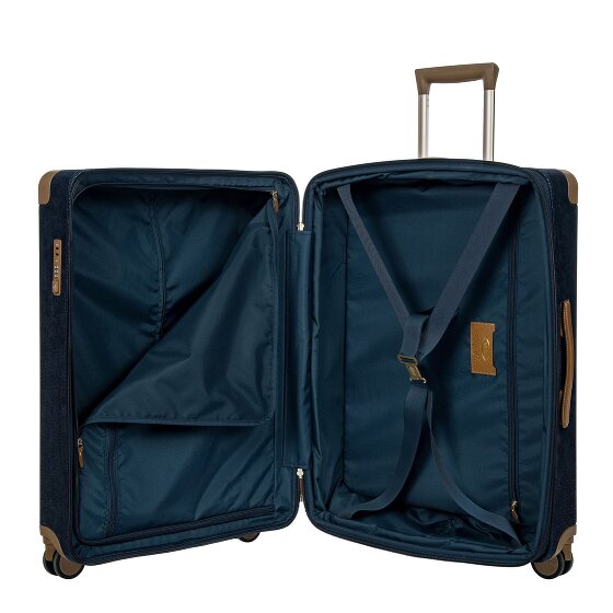 Bric's Life 4 Rollen Trolley M 71 cm mit Dehnfalte