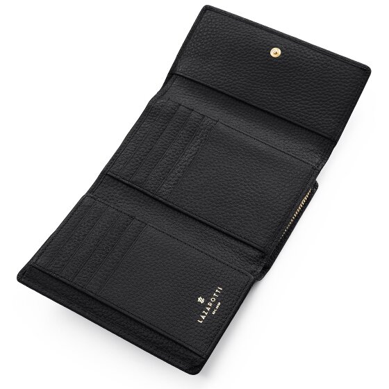 Lazarotti Bologna Leather XL Geldbörse mit Zip-Around Fach Leder 14 cm