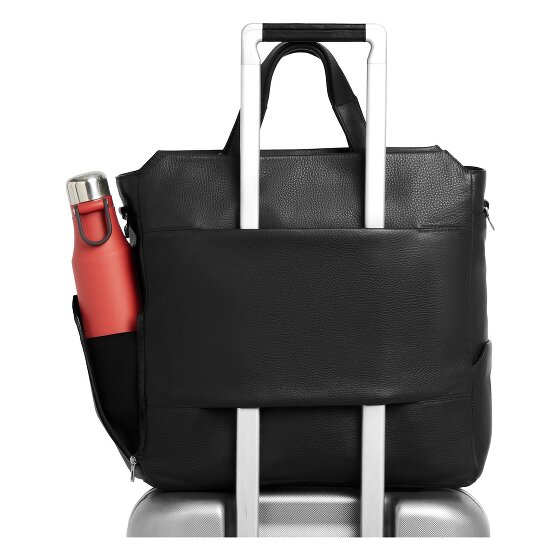Piquadro Tebe Handtasche Leder 36 cm Laptopfach