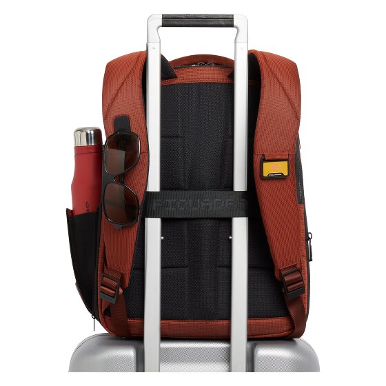 Piquadro Sync Daypack RFID Schutz Leder 47 cm Laptopfach